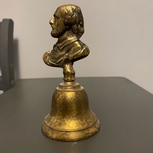 England Vintage Brass William Shakespeare Bell